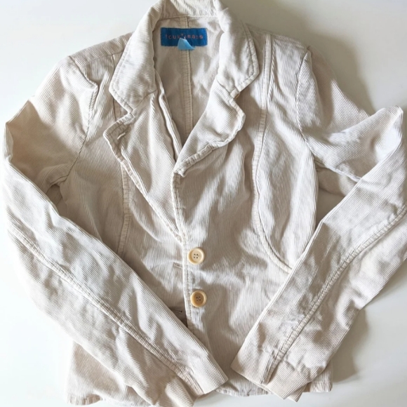 Fcuk Jeans Corduroy Blazer Jacket - Picture 1 of 3